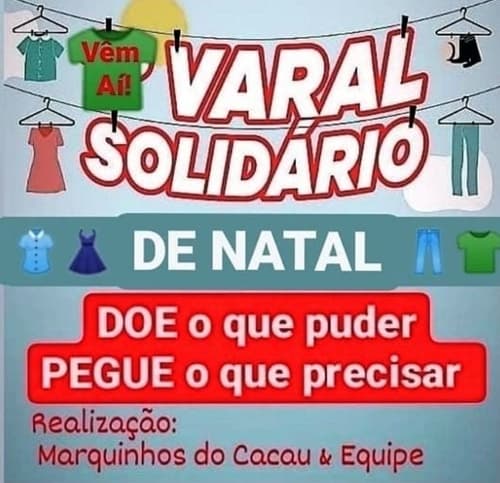 Varal Solidário de Natal: Espalhando Amor e Solidariedade em Ibirataia