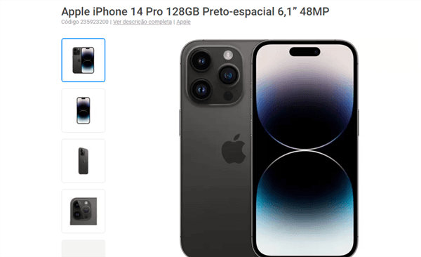 À venda: iPhone Pro Preto Espacial, Lacrado na Caixa por R$ 6.000,00 a vista