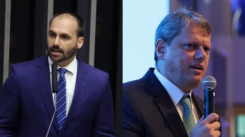 Eduardo Bolsonaro critica Tarcísio e aponta disputa interna na direita para 2026