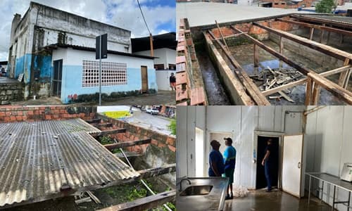 Ibirataia: Prefeitura realiza melhorias na Câmara Fria no Centro Comercial