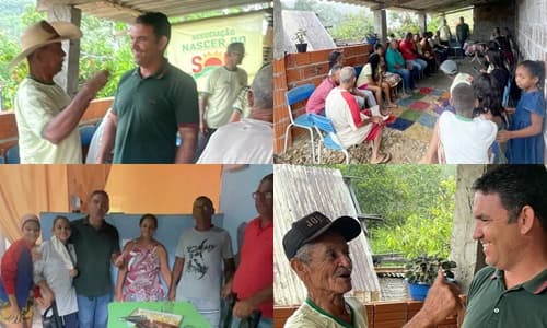Ibirataia: Juca Muniz fortalece laços com zona rural em visita marcante