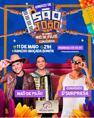 Ensaio da Banda Mão de Pilão e Convidados