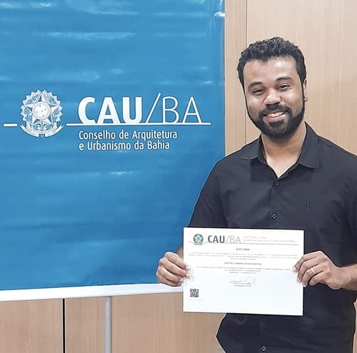 Ibirataia: Rafael Lamary, torna-se membro do CAU Bahia fortalecendo a representatividade ibirataense na Arquitetura