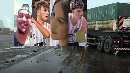 Identificados os 4 jovens que morreram após colisão frontal