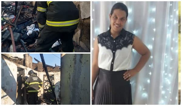 Conquista: Novas imagens mostram estrago em casa, mãe e filho morrem carbonizados