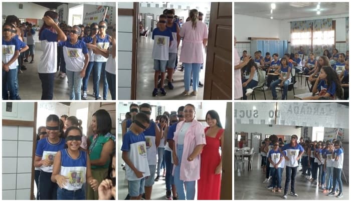 Trabalho inclusivo: "Oficina das Emoções", no Colégio Municipal Mariluzia Silva Machado.