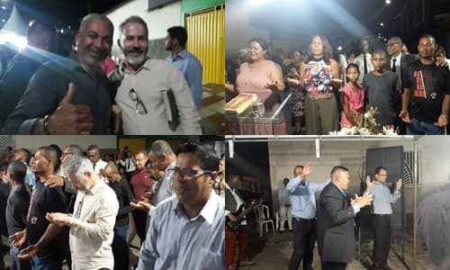 Elisio do Coal participa de Culto de Louvor na Assembleia de Deus BETHEL MISSÕES