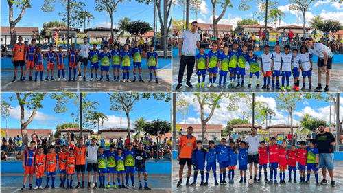 Ibirataia: Projeto Kairós Bola na Rede realiza 1º Campeonato Interno de Futsal
