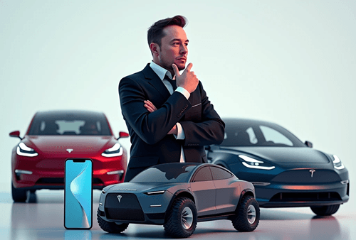 Elon Musk descarta, por enquanto, o lançamento do "Tesla Phone"