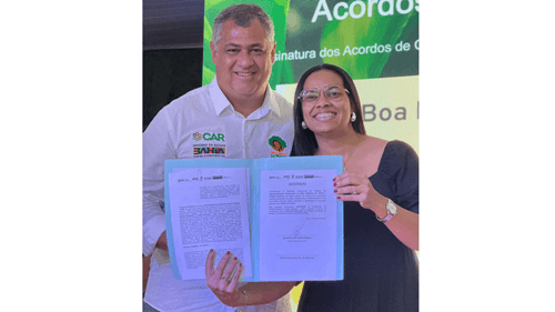 Ibirataia: Secretária de Agricultura participa de assinatura do projeto Parceiros da Mata em Ipiaú