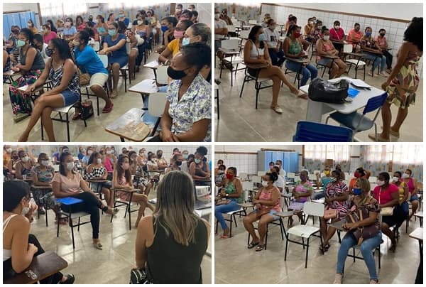 Colégio Municipal Paulo Souto realiza reunião com os pais