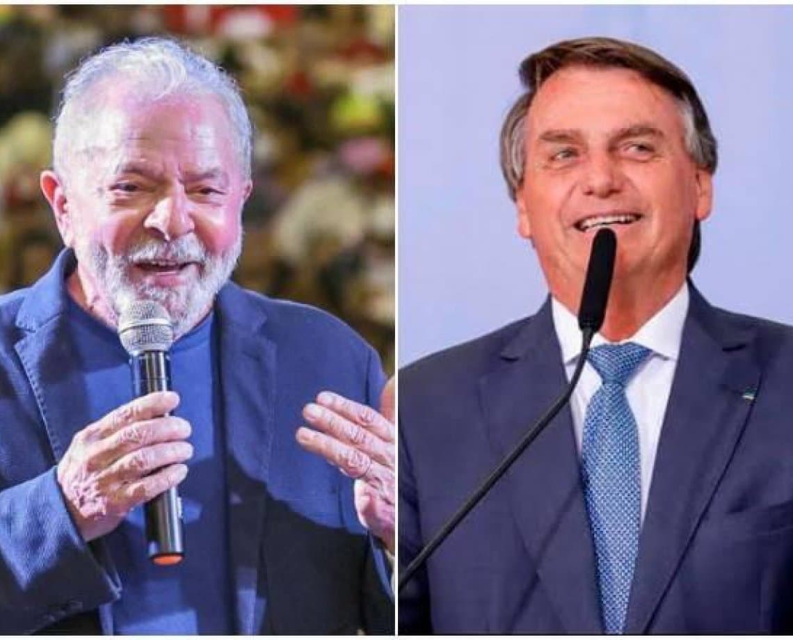 Ipec: em nova pesquisa, Lula tem 48% das intenções de voto e Bolsonaro, 31%