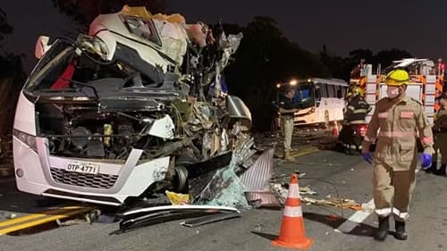 Tragédia na BR-153: Acidente envolvendo carreta e comboio de estudantes deixa cinco mortos em Porangatu (GO)