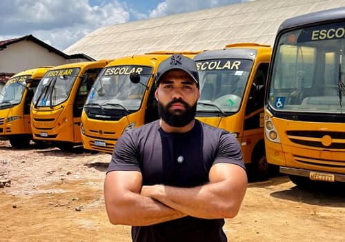 Ibirataia: Vereador Lucas Grandão inicia "Operação Volta às Aulas" e fiscaliza ônibus escolares