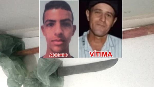 Filho é acusado de matar o próprio pai a facadas e pauladas enquanto dormia em Itanhém sul da Bahia