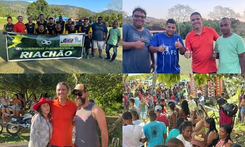 Ibirataia: Vice-Prefeito Juca Muniz prestigia campeonato de futebol na zona rural do município.