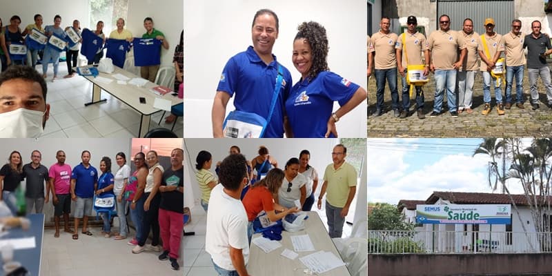 Ibirataia: Secretaria de Saúde inicia entrega de fardamentos para Agentes Comunitários e de Endemias