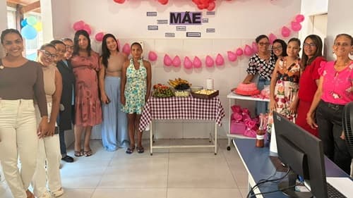 Ibirataia: SEMUS realiza ação especial para gestantes em homenagem ao Dia das Mães na UBS Edna Marques Fair