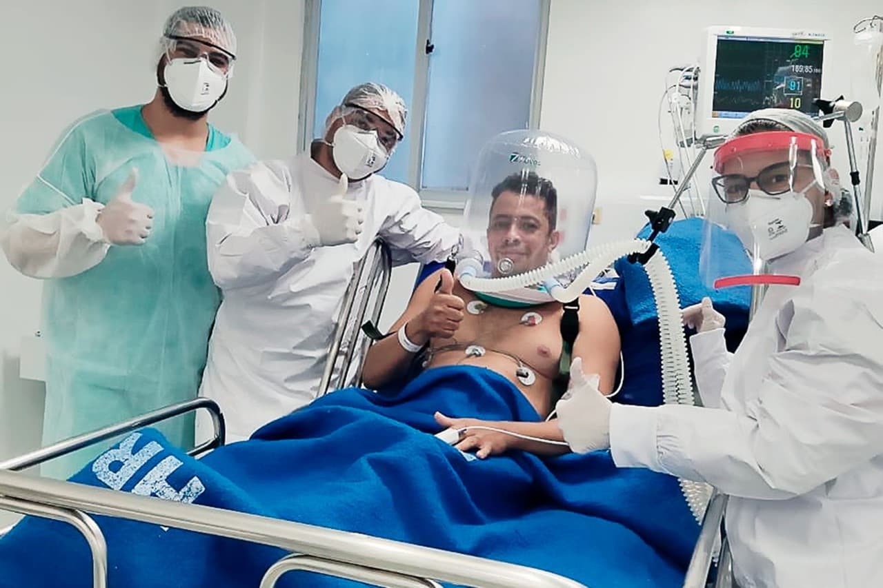 Sesab faz aquisição de 400 capacetes para ventilação mecânica não invasiva de pacientes Covid-19