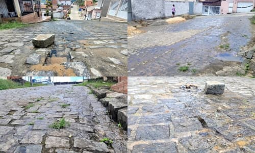 Ibirataia: Vazamento de Água na Rua D. Pedro I na Nova Ibirataia de Cima preocupa moradores