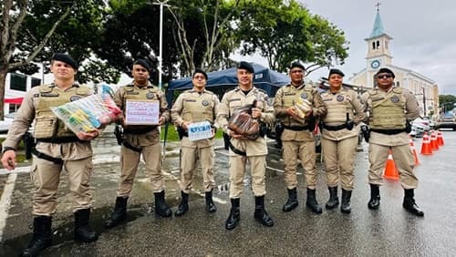 55ª CIPM continua com campanha de arrecadação de doações para o RS