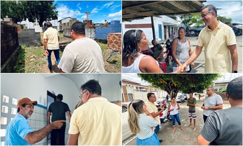 Ibirataia: Prefeito Sandro Futuca segue acompanhando de perto as ações no município