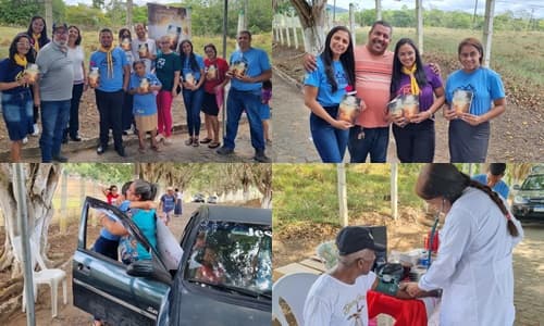 Ibirataia: Drive Thru da Esperança: Jovens Adventistas oferecem conforto no Dia de Finados no Cemitério Municipal