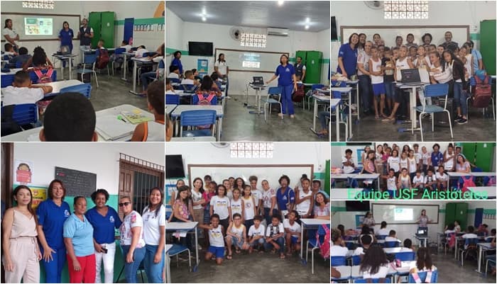 Ibirataia: SEMUS realiza palestras através do Programa Saúde na Escola (PSE) com abordagem sobre violência e droga