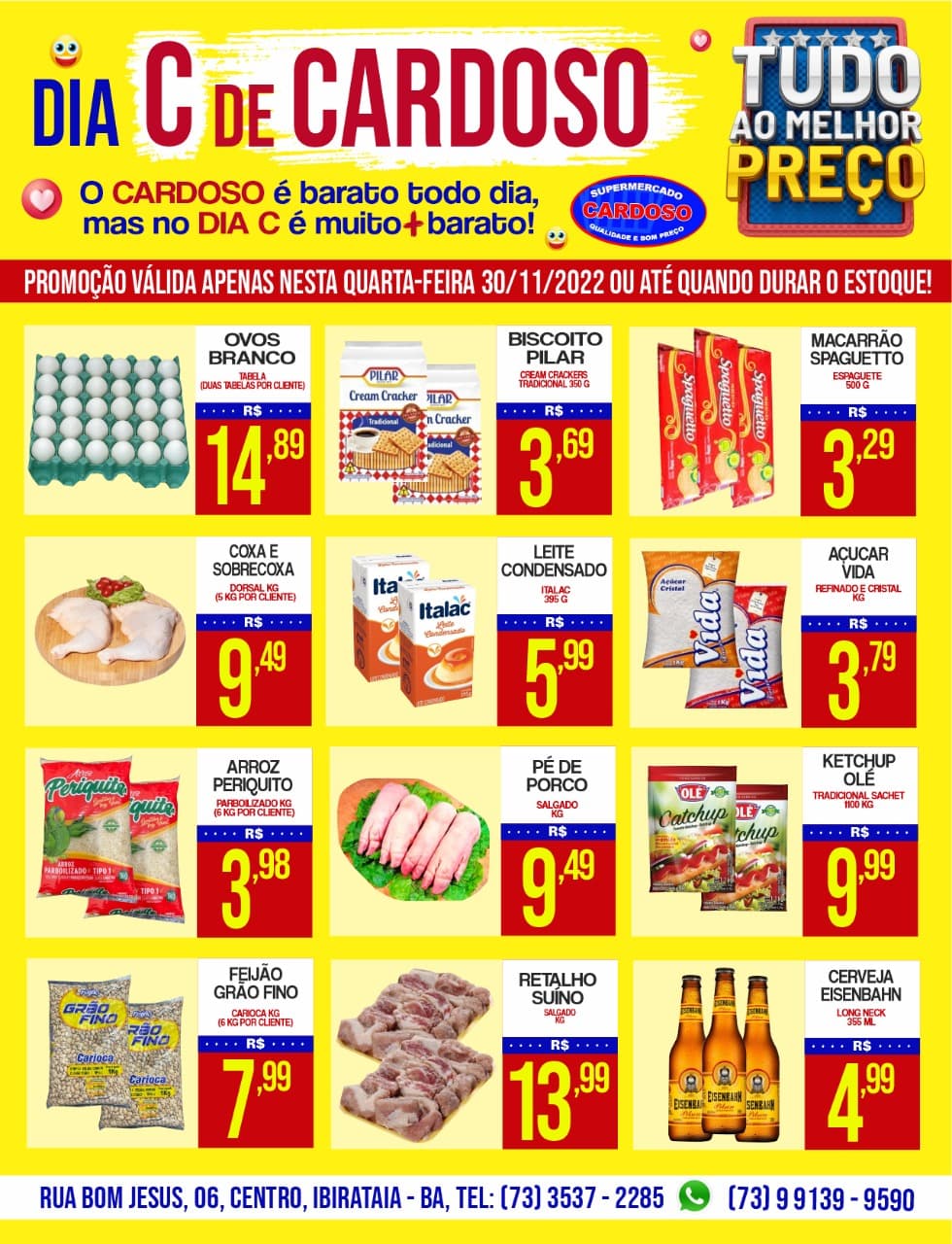 DIA C DO SUPERMERCADO CARDOSO