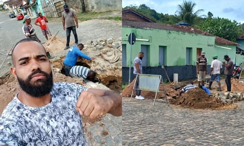 Ibirataia: Vereador Lucas Grandão fiscaliza serviços de tapa-buracos em bairros do município