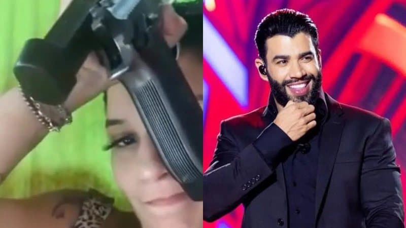 Mulher exibe arma e ameaça matar Gusttavo Lima após show