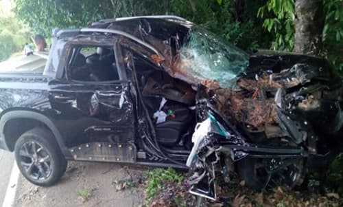 Valença: Casal de ciganos sofrem acidente e filho morre
