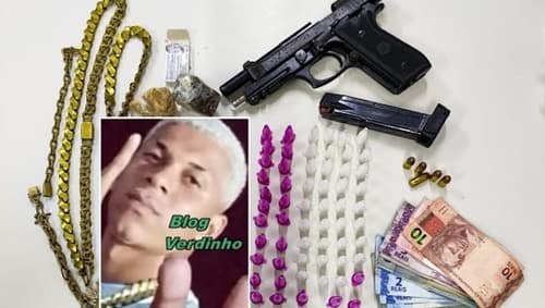 Traficante abre fogo contra policiais militares em beco na fuga morre no confronto