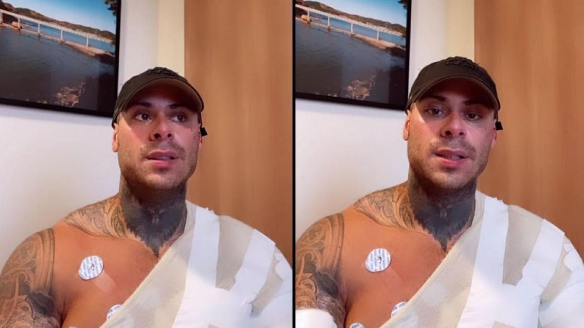 Leo Stronda tem 30% do corpo queimado e passa por cirurgias após acidente doméstico