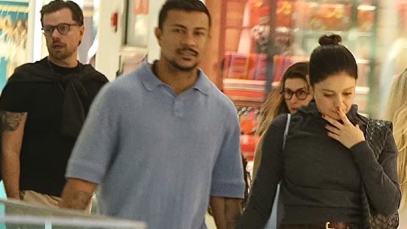 Sophie Charlotte e Xamã são vistos juntos em shopping e reacendem rumores de reconciliação