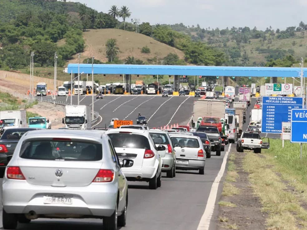Decisão judicial autoriza aumento no preço do pedágio em duas rodovias na Bahia