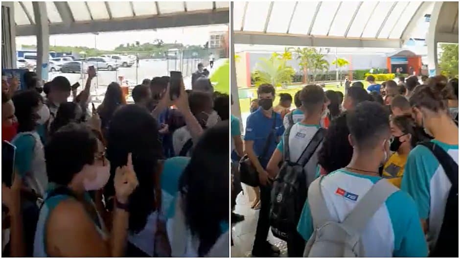 Bolsonaro é recebido com xingamentos e gritos de 'genocida' em colégio de Salvador