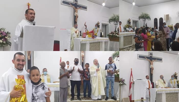 Comunidade Católica de Algodão celebrou a Missa Festiva do seu querido padroeiro, Santo Antônio.