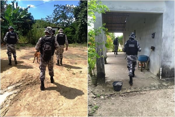 Operação da Polícia Militar busca suspeitos de assalto a banco na Bahia