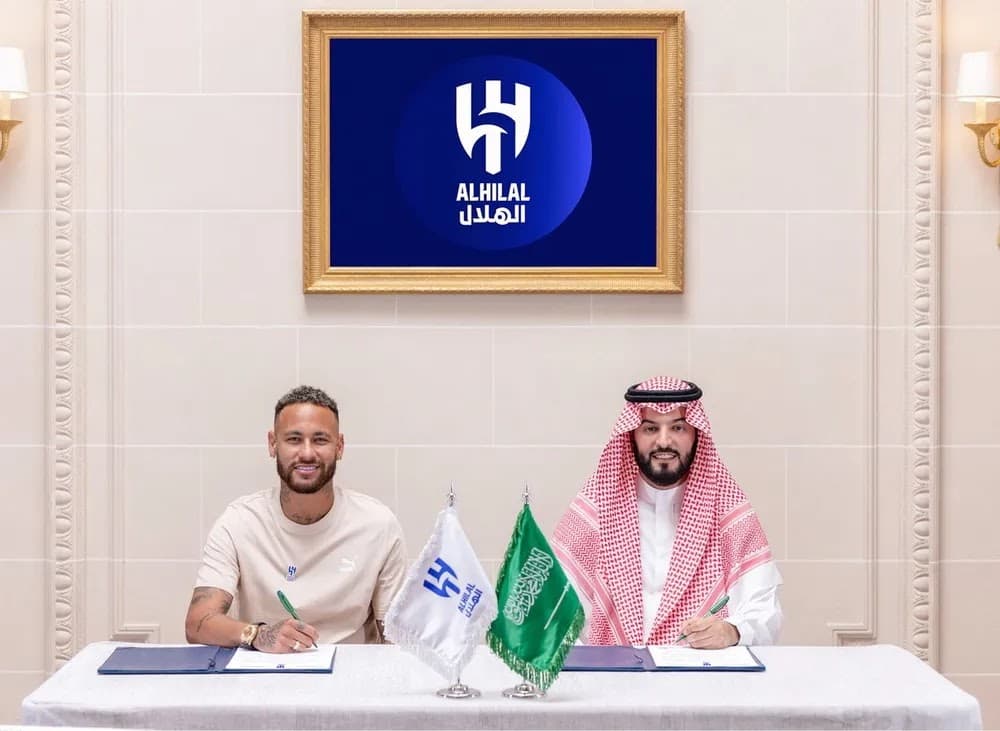Al-Hilal, da Arábia Saudita, anuncia contratação do atacante Neymar