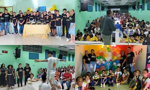 Escola Bíblica Kairós realiza Culminância do Projeto "Somos Sedentos por Deus"