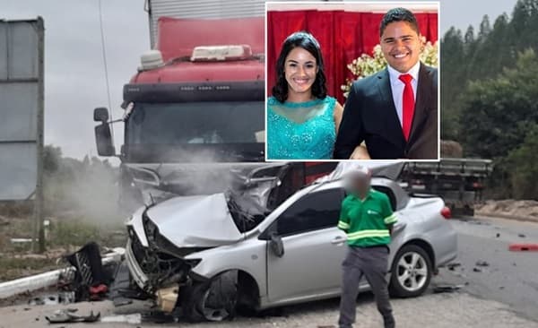 Sul da Bahia: Pastor e esposa que seguiam para encontro evangélico morrem em acidente