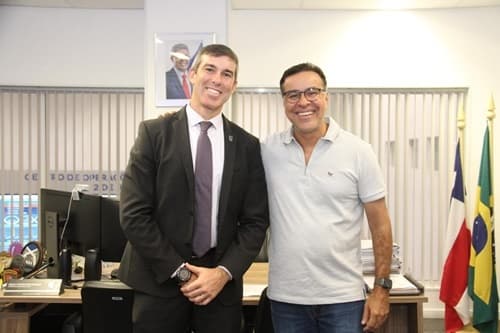 Ibirataia: Sandro Futuca se reúne com Secretário de Segurança Pública para discutir demandas importantes do município