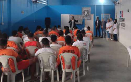 Ibirataia: Psicóloga de Ibirataia se destaca em ações de conscientização no Conjunto Penal de Itabuna
