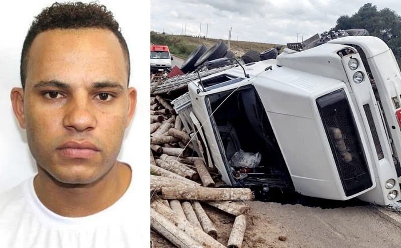 Vítima de acidente com caminhão na BR-101 morre no hospital
