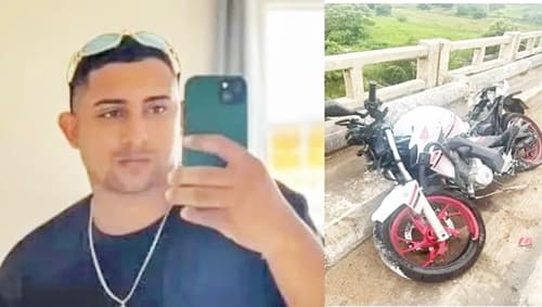 Motociclista morre no sul da Bahia e namorada fica ferida