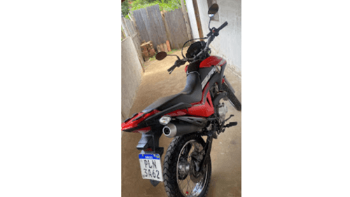 Ibirataia: Assalto na Região da Santa Rita: Moto Bros Vermelha PLN 3A62 Roubada Próximo a Algodão