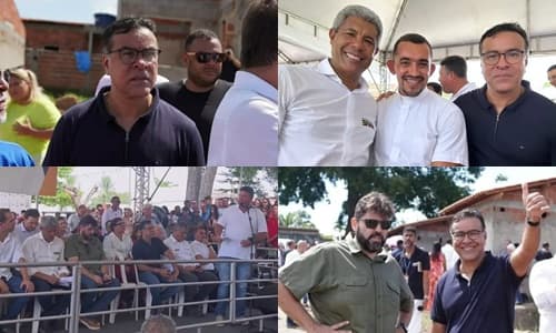 Sandro Futuca reforça compromisso com desenvolvimento de Ibirataia ao lado do Governador Jerônimo Rodrigues