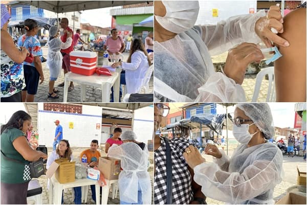Ibirataia: Hoje foi realizado em todo país a Campanha Nacional de Vacinação do Dia D em combate à Influenza.