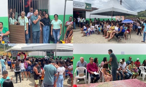 Ibirataia: Vice-prefeito Juca Muniz prestigia o aniversário de 33 anos da Escola Municipal Marlene do Rosário